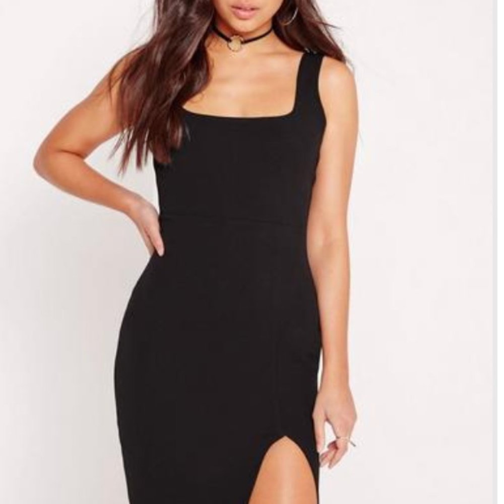 Missguided Black Mini Dress